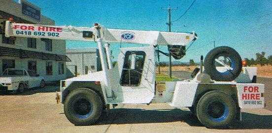 Plant and Equipment for sale NSW Franna AT12 4WD Crane