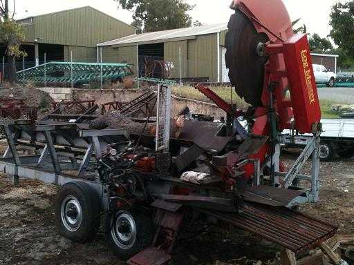 Plant and Equipment for sale WA Firewood Processor Case Loader Clark Bobcat
