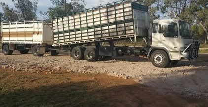 Hino 1997 Truck - Tipper - Dog Trailer Combination for sale QLD