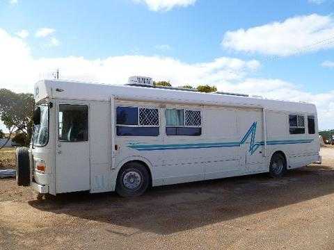 Motorhome for sale SA Leyland Bus Motorhome