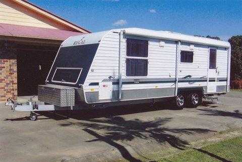 Caravan for sale QLD Maryborough Regal 22ft Caravan