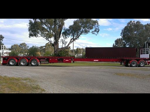 Barker Flat Top Extendable Trailer for sale NSW Tocumwal