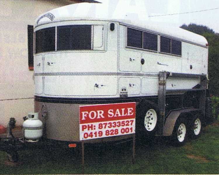 Horse Transport for sale SA Horseman 3 Bay Angle Horse Float in South Australia