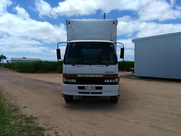 Mitsubishi 677 12 x Pallet Curtain-sider truck for sale QLD 