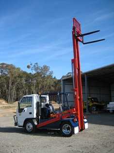 Truck for sale VIC Mobile Forklift and Isuzu Truck