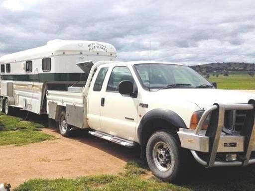F250 Ute - 3 Horse Angle Load Goose-neck Horse Transport for sale NSW 