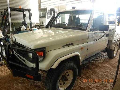 Farm Machinery for sale NSW Toyota Landcruiser with Trailing Spraying Rig