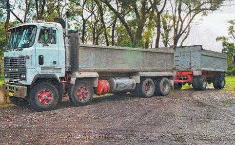 Truck for sale NSW Mack Ultraliner Tipper Truck and Dog Trailer