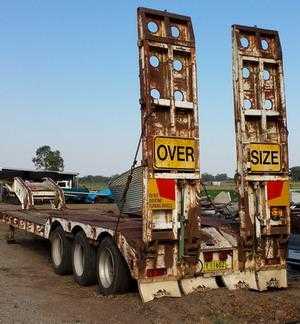 Tri-Axle Alison Low Loader Trailer for sale NSW