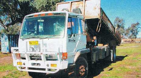 Mitsubishi Hiab Flat Top Tipper Truck for sale NSW