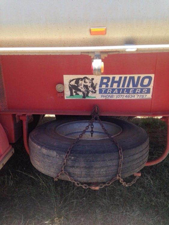 36 Foot Lead Rhino Tipper Trailer for sale NSW - A1 Condition!!