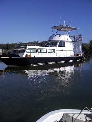 Boats for sale QLD 42ft Houseboat Cruiser
