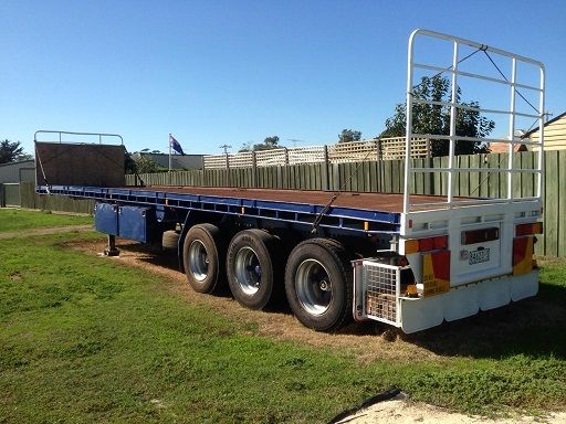 Freighter Trailer Checker Plate 41 Foot Trailer for sale Vic 