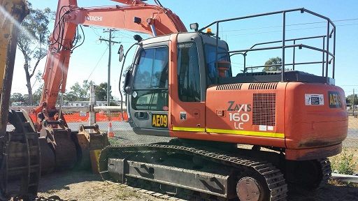 Earthmoving Equipment Hitachi ZX160 Excavator for sale Qld 