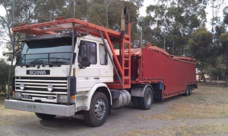 Scania 112 Truck &amp; 7 car Carrier Trailer for sale SA Murray Bridge