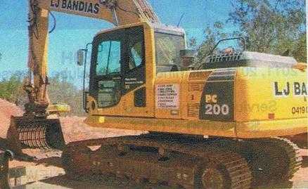 Komatsu PC200 - 8 Excavator for sale NT
