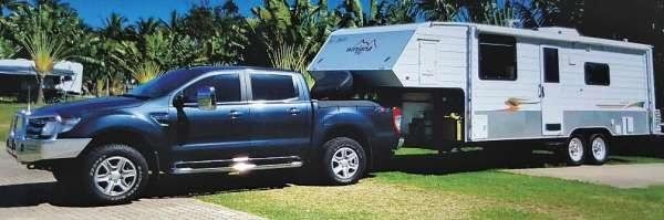 Ford Ranger Ute &amp; Winjana Cattati 760 5th Wheeler Caravan for sale QLD Sold
