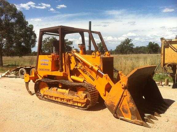 Earthmoving Equipment for sale NSW Case 855D Traxcavator (DROTT)