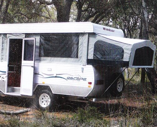 Windsor Escapr Semi Off Road Campervan for sale QLD Calliope