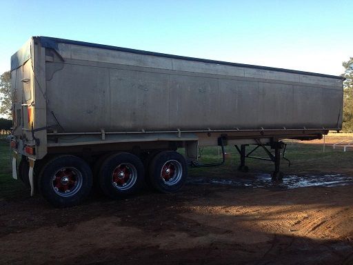 34 Foot Aluminium Tri Axle trailer for sale Peak Hill NSW