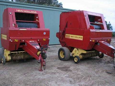  New Holland 650 Fastnet Round Hay Baler Farm machinery for sale WA Albany