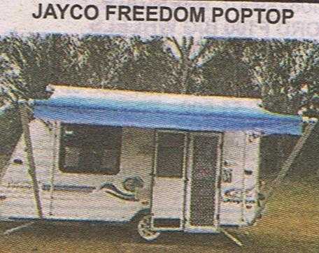 Caravan for sale Qld Jayco Freedom Poptop in Chambers Flat