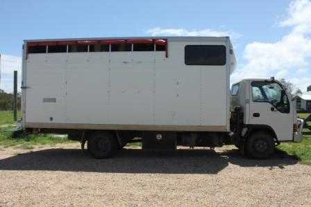 Isuzu 400 8.5 tonne GVM Excellent Horse Truck