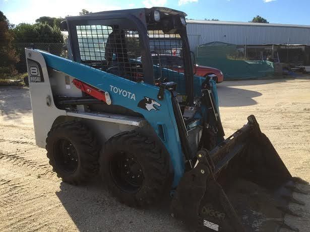 2015 Toyota Huski SPK8 Bobcat Earthmoving Equipment for sale Vic 