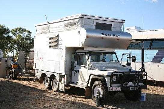 Landrover Perentie 110 Slide on Camper Campervan for sale QLD Rockhampton