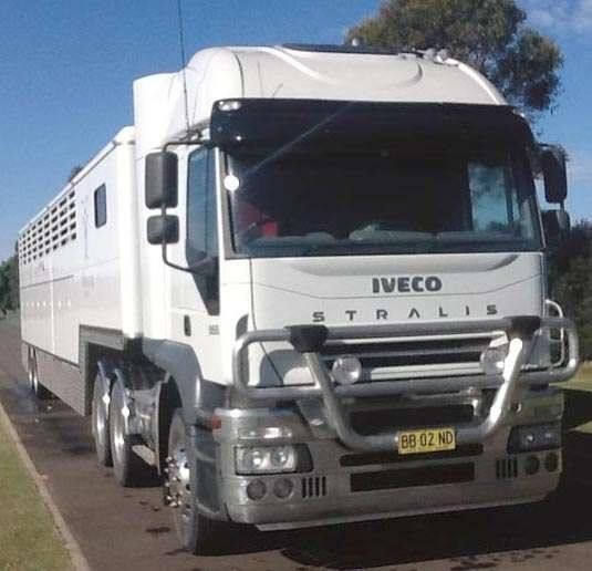 Iveco Stralis AT8 Prime Mover Truck 16 Horse Float for sale NSW 
