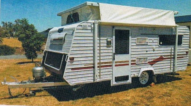 2007 Roma Sovereign Poptop Caravan for sale NSW Tumbarumba