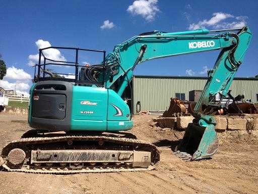 Excavator for sale NSW Kobelco 23.5 Tonne Excavator