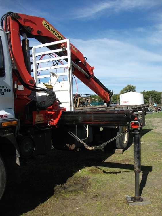 1999 Isuzu Motor FVZ, 14080 6T Palfinger Crane Plant and Equipment sale NSW