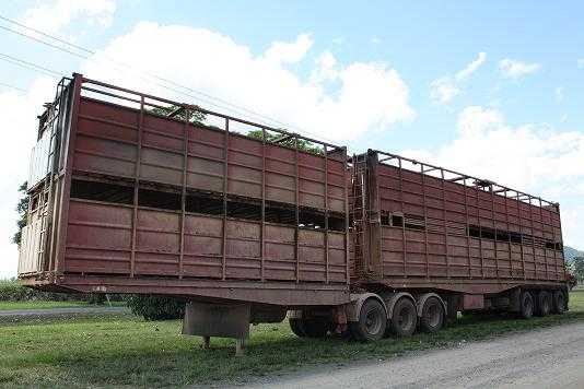 Trailer for sale QLD Haulmark B Double Stock Crate Set