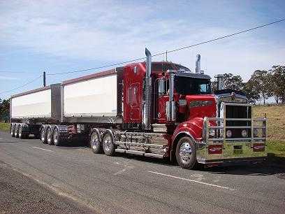 Truck for sale NSW T909 Kenowrth Truck and Sloanbuilt A &amp; B Trailers